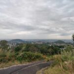 Balade au bois du cazier : point de vue sur Charleroi