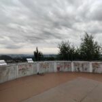 Balade au bois du cazier : point de vue sur Charleroi